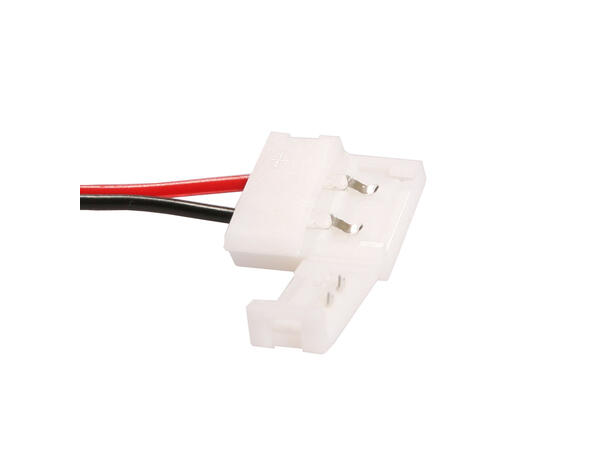 SBL enkel hurtigkontakt med 15 cm kabel For single color LED strip 8mm